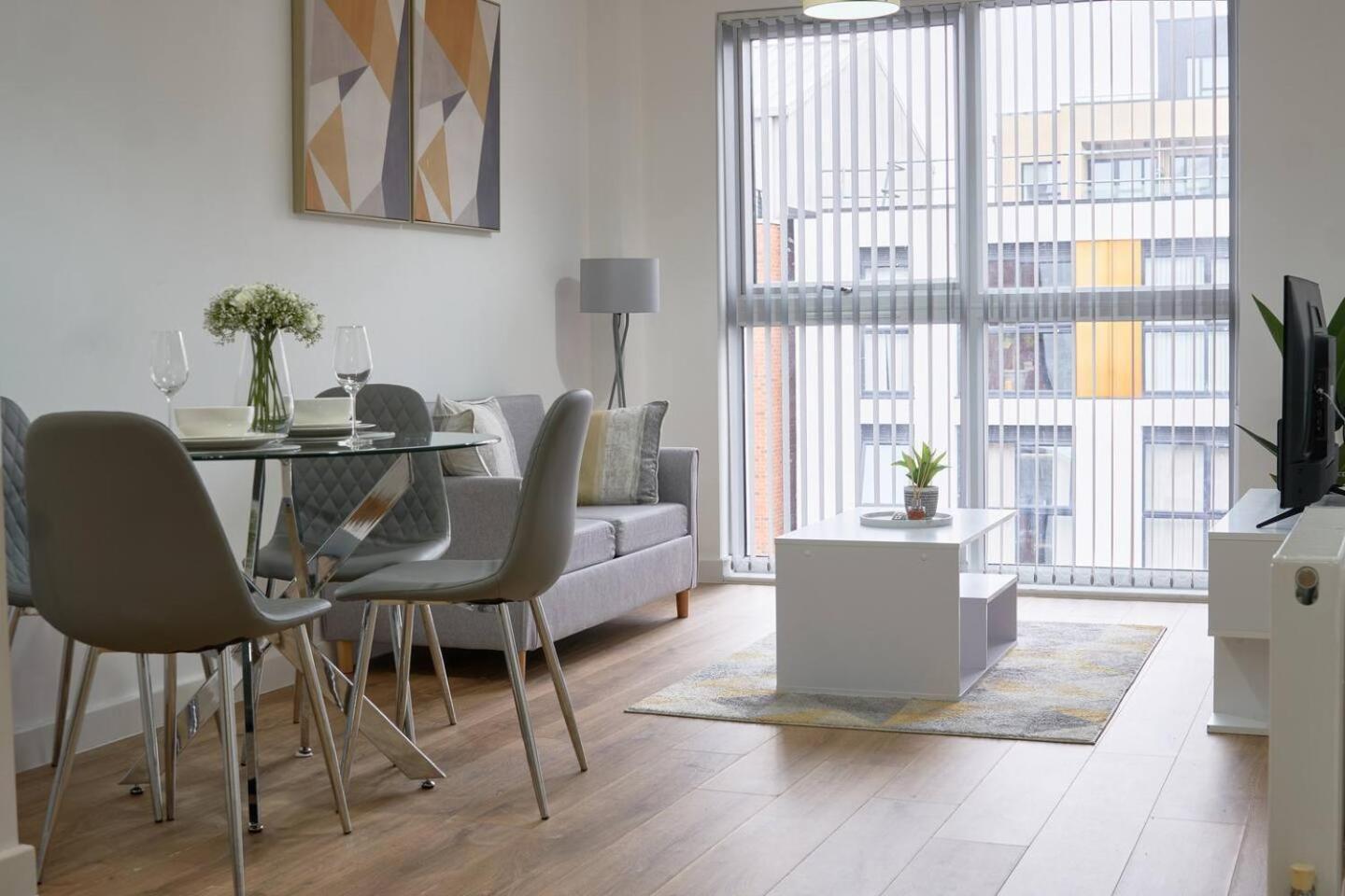 Modern Central Apartment - City Centre - Fast Wifi - Near Utilitia Arena & Icc Birmingham Exterior foto
